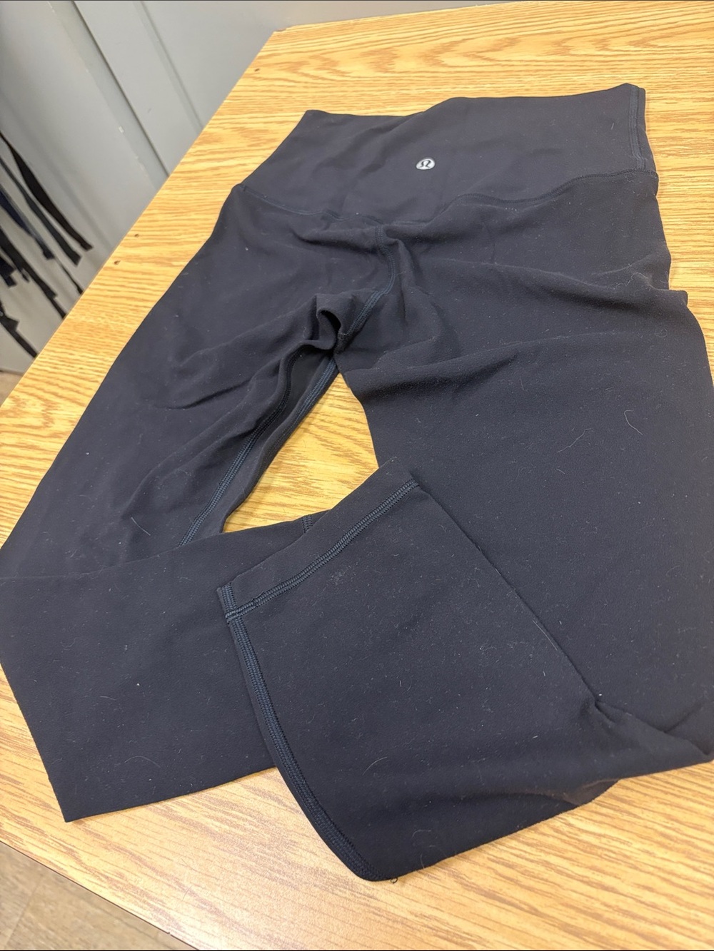 lululemon athletica Black 3/4 length leggings